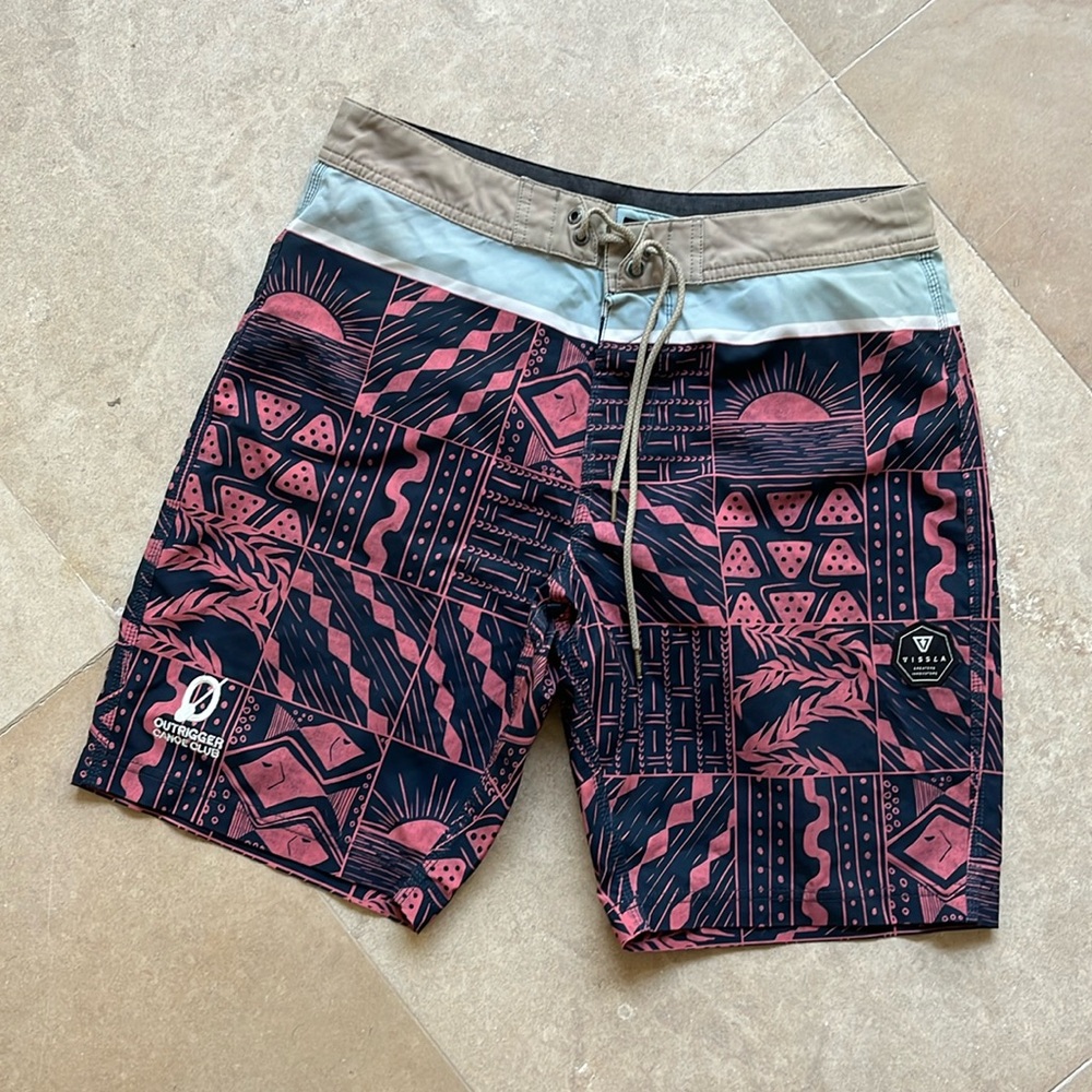 Vissla outrigger canoe club board shorts